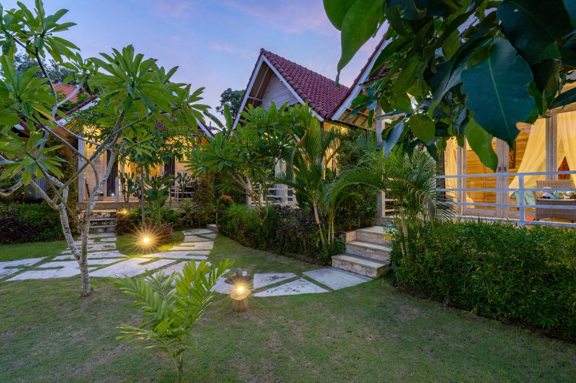 ホテル Le Biu Garden View レンボンガン島 エクステリア 写真