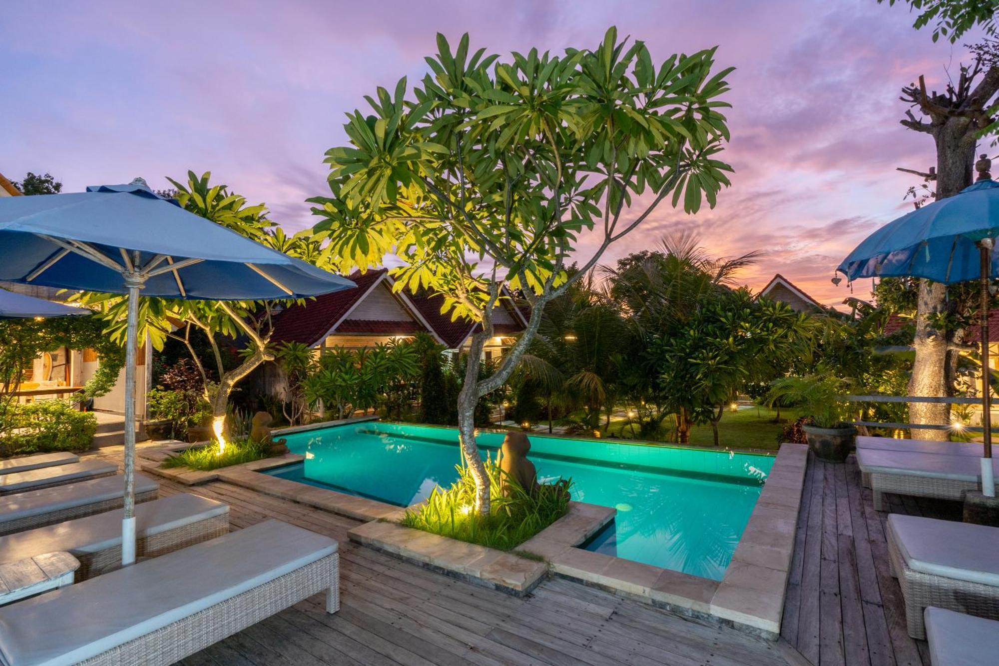 ホテル Le Biu Garden View レンボンガン島 エクステリア 写真